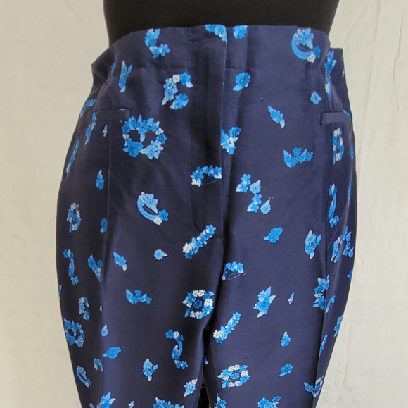 NWT 100% Silk Pants - Mademoiselle by Tara Jarmon - Picture 5 of 10